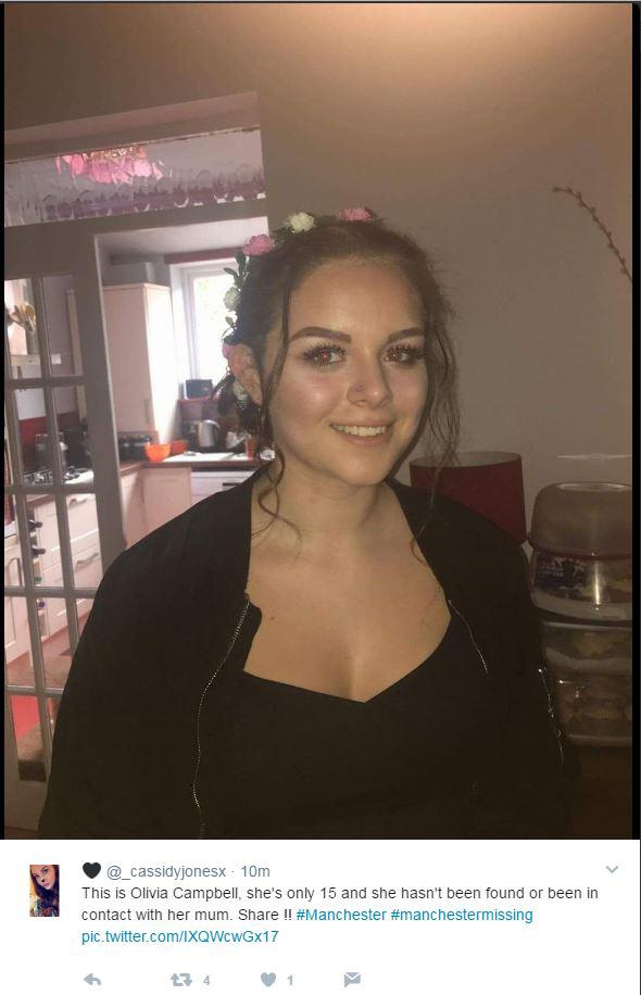  Olivia, 15, was one of 22 who died in a suicide bombing at Manchester Arena on May 22 last year