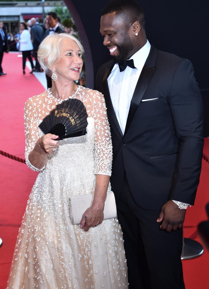 50 Cent has said Helen Mirren is his celebrity crush