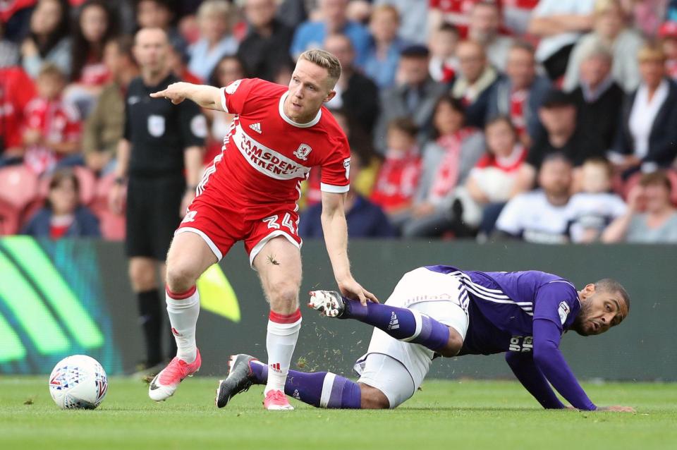  Leeds are leading the chase for Middlesbrough star Adam Forshaw