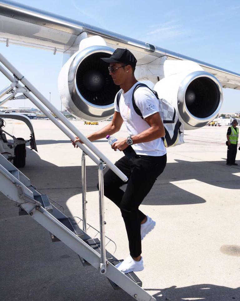  Cristiano Ronaldo was reportedly STUCK in Madeira - with his private jet unable to take off from Madrid