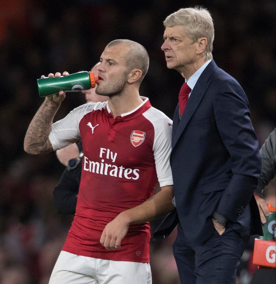  Wilshere has spent his entire career at Arsenal under Arsene Wenger