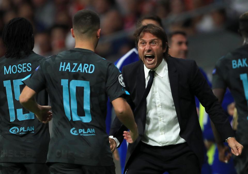  Blues boss Antonio Conte will be desperate to see Hazard in commit his future