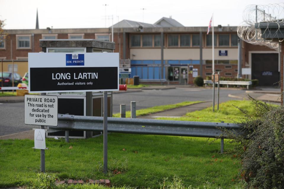  The pair struck up a relationship with the married brunette at HMP Long Larin, Worcs