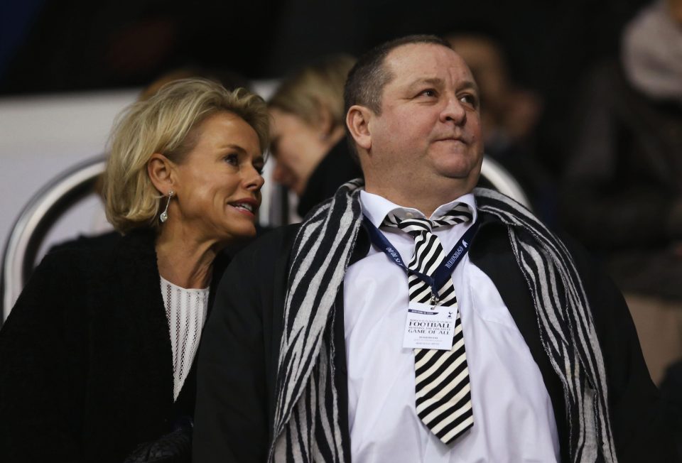  Mike Ashley has not taken the club off the market