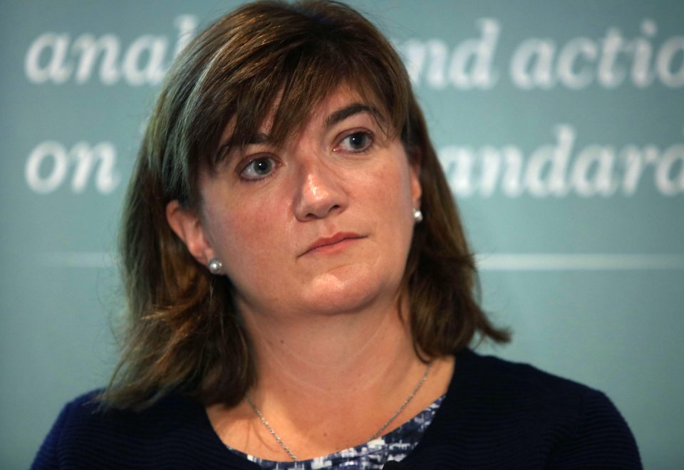 Nicky Morgan led calls to allow town halls to borrow billions to help reach housing target 