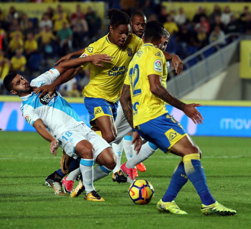  Loic Remy has been axed despite being Las Palmas' top scorer this season