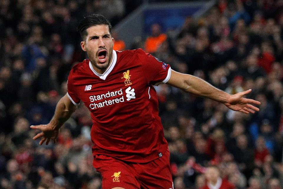  Liverpool had hoped to keep Emre Can, but he will leave in the summer