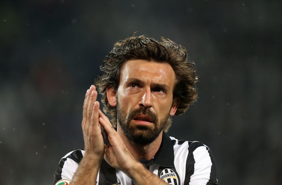  Andrea Pirlo is among several top players Juventus have signed for free