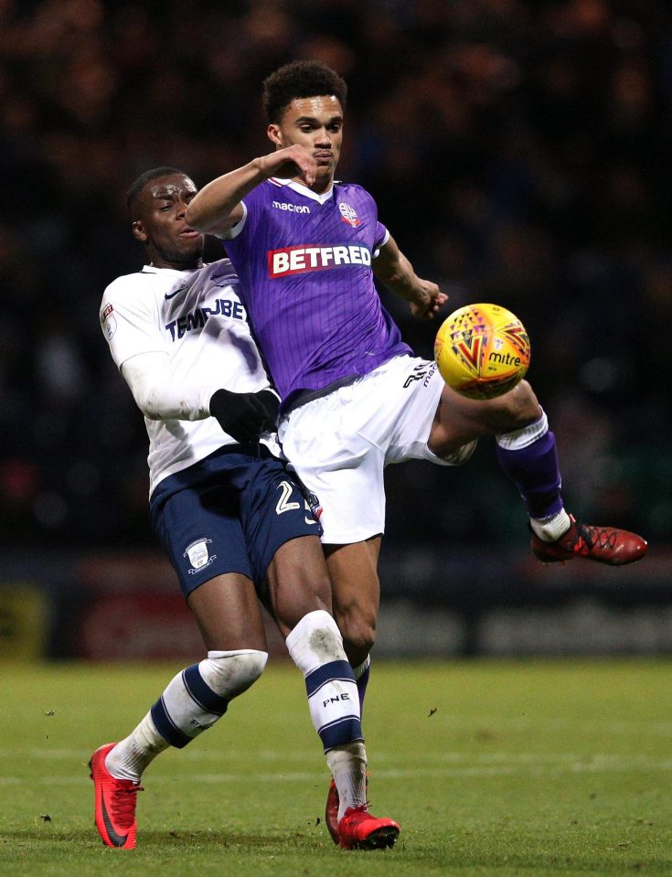  The England youth international has featured on just 11 occasions for the Lilywhites this season