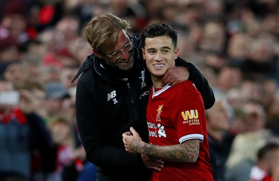  Klopp says he and Liverpool did everything possible to convince Coutinho to stay