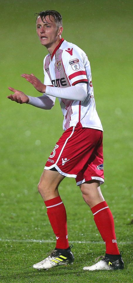  Wilmot has made three consecutive appearances for Stevenage