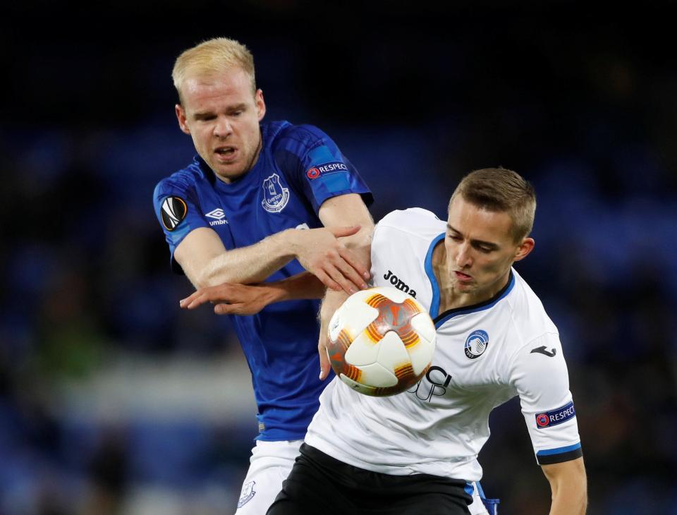  Klaassen joined Everton for £23.4million from Ajax