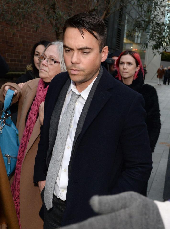  Bruno pictured outside court