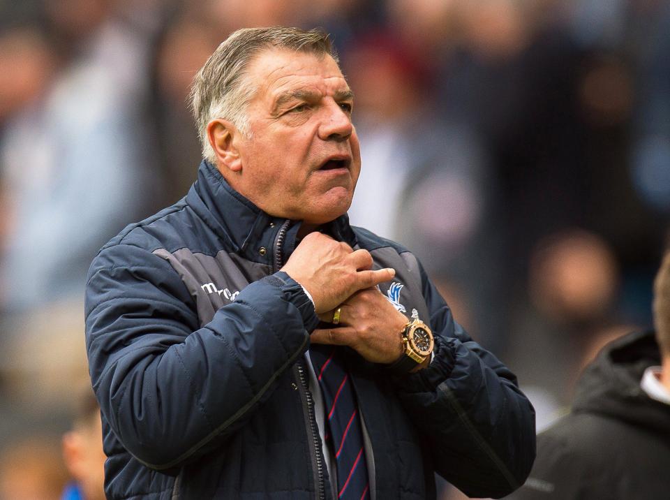  Sam Allardyce owns a lavish rose gold Hublot watch