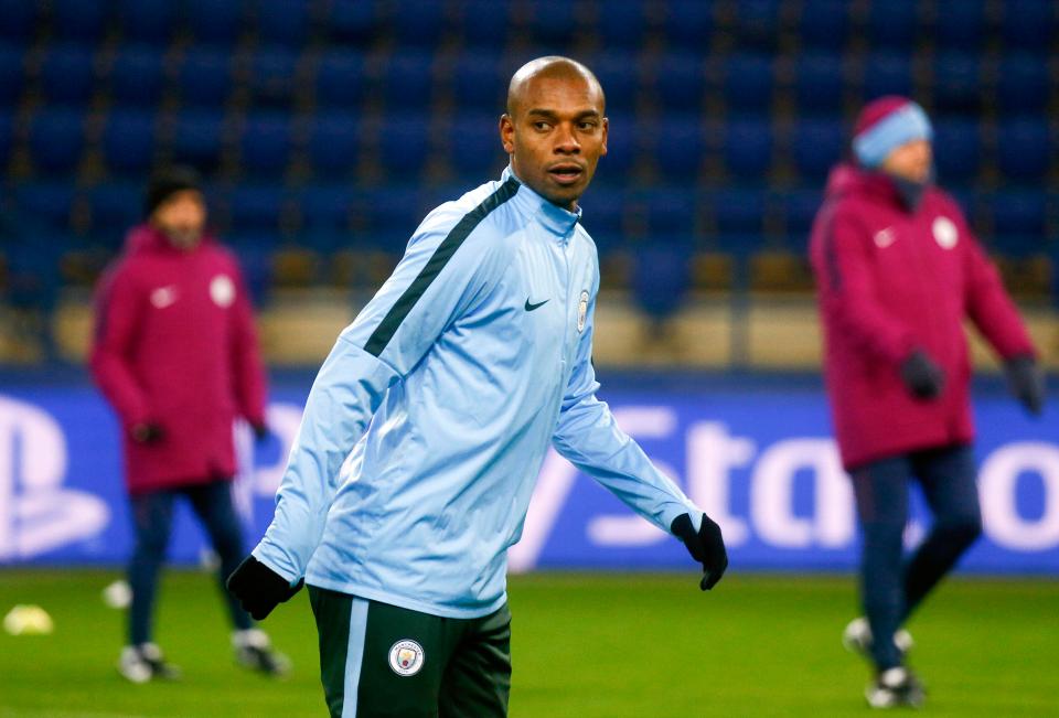  Fernandinho has become one of the best defensive midfielders in the world