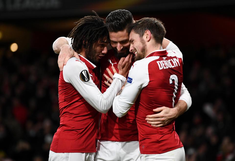  Arsenal have performed better in the Europa League this campaign, and are in the knockout stages