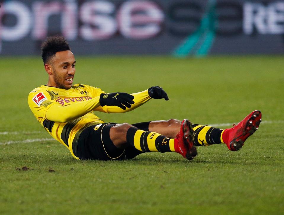  Pierre-Emerick Aubameyang has since been linked with a move to Arsenal