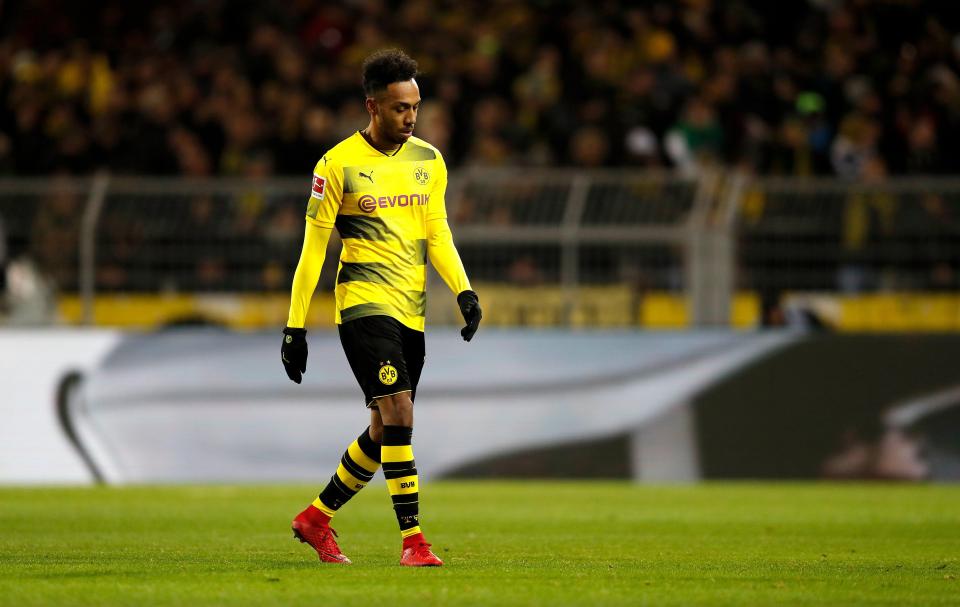  Dortmund have dropped Pierre-Emerick Aubameyang three times since 2016