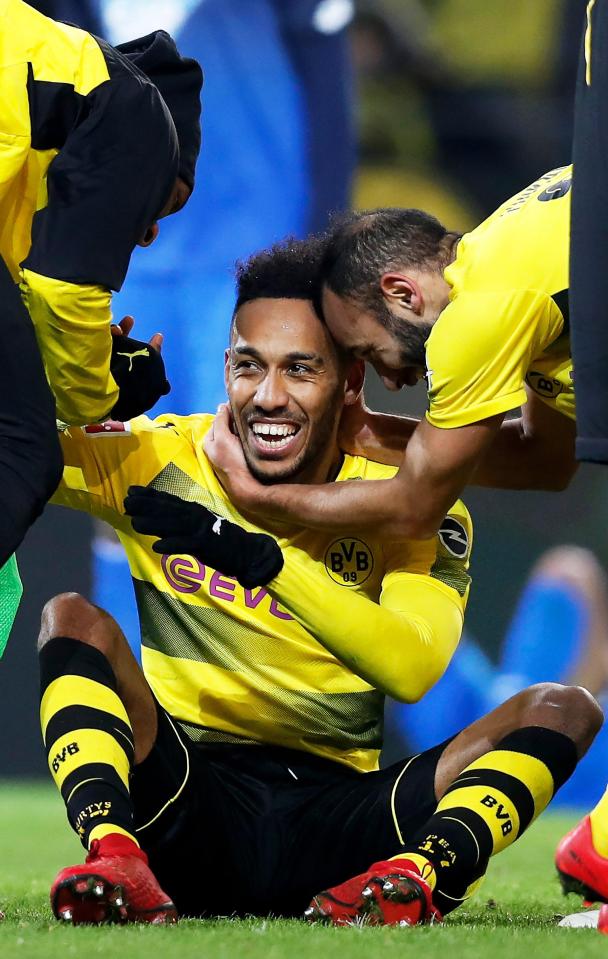  Aubameyang has 21 goals this season but rumours of an exit contiinue