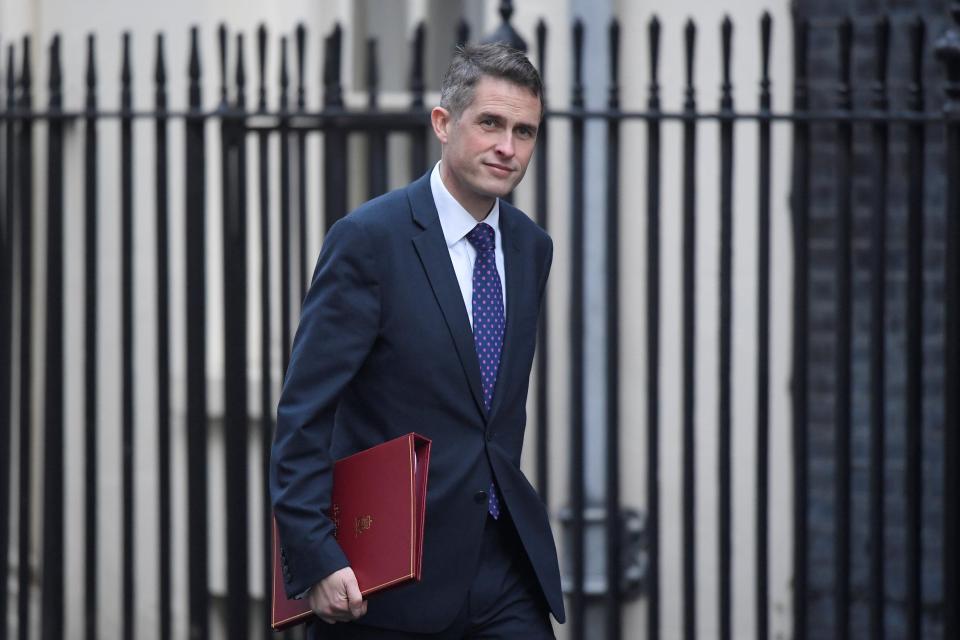  Defence Secretary Gavin Williamson did not tell his ex-colleague he was going public about their office fling