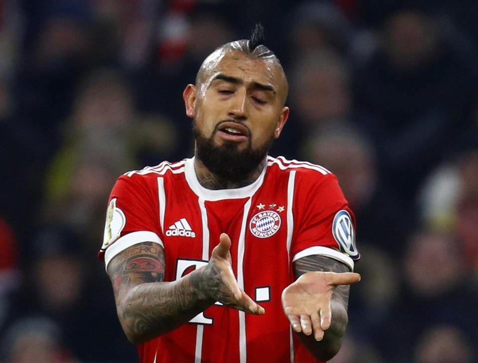  Arturo Vidal is on Chelsea shopping list according to reports