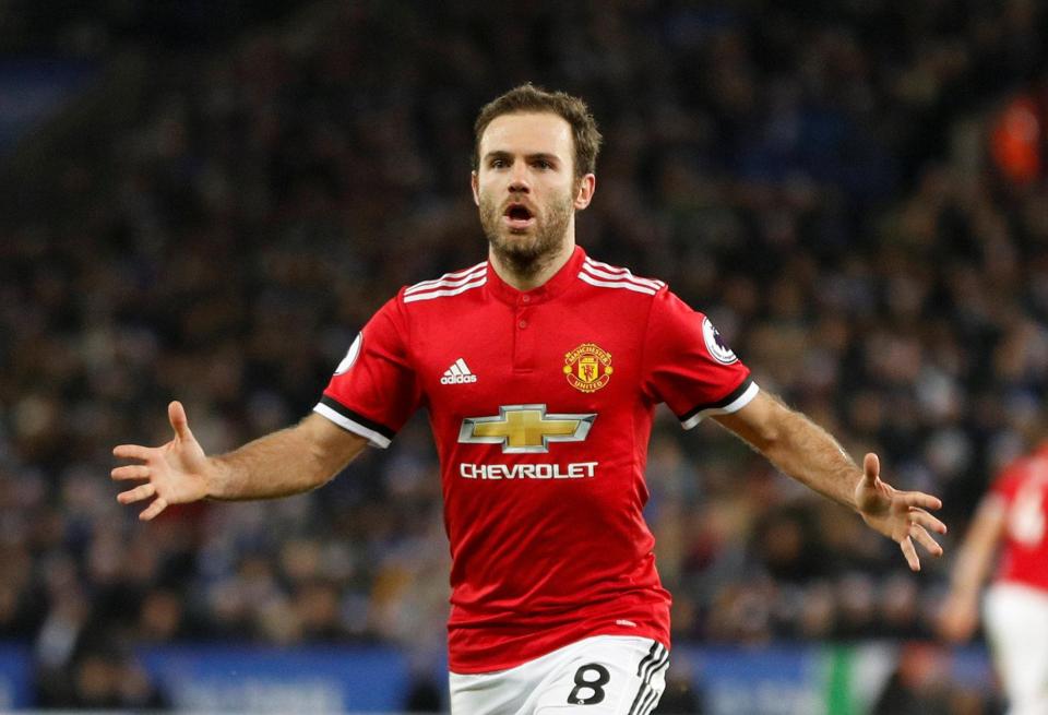  Inter Milan are interested in signing Juan Mata from Manchester United