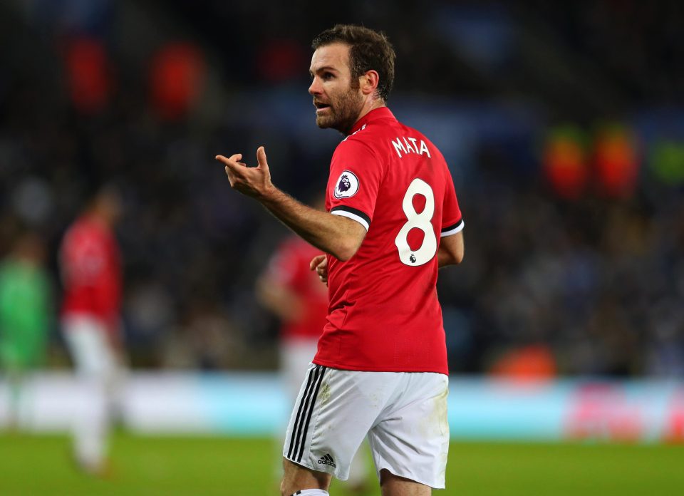  Juan Mata's Manchester United contract expires at end of the campaign