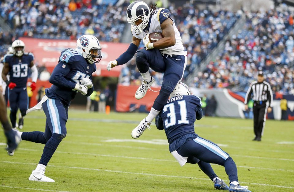  Todd Gurley has been in sensational form to lead the Rams to the playoffs