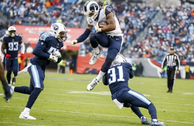 Todd Gurley has been in sensational form to lead the Rams to the playoffs