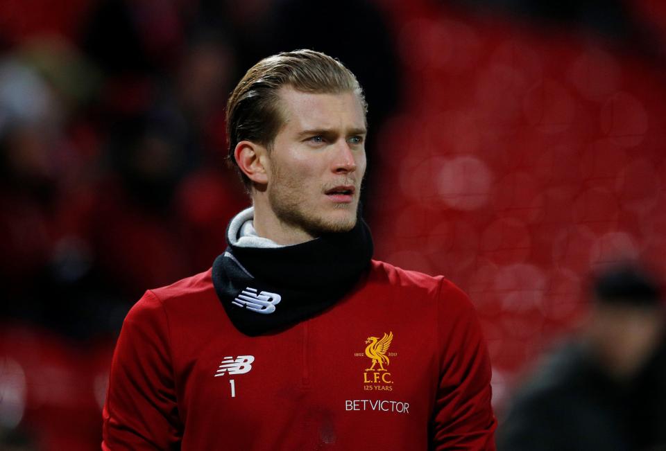  Loris Karius has not convinced in goal for Liverpool