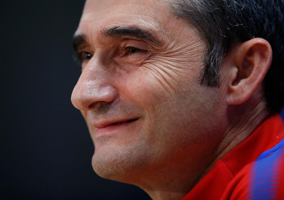  Barca boss Ernesto Valverde has been linked with Coutinho and Griezmann