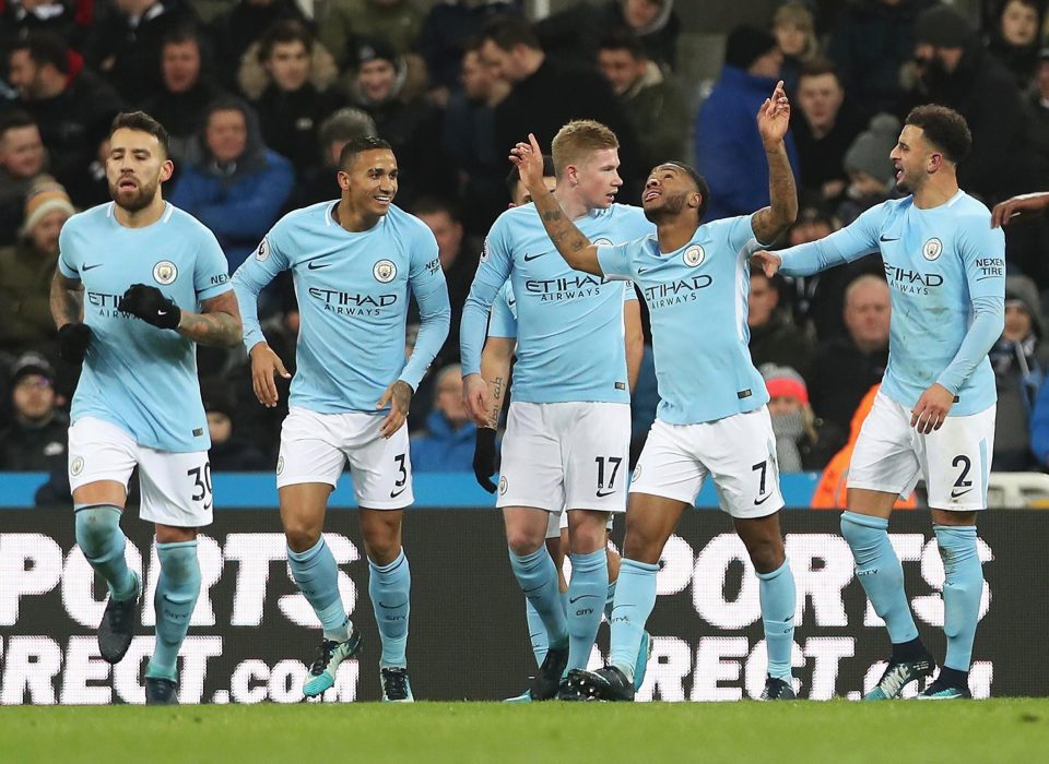  Man City statistically the best team in all of England for the 2017 calendar year