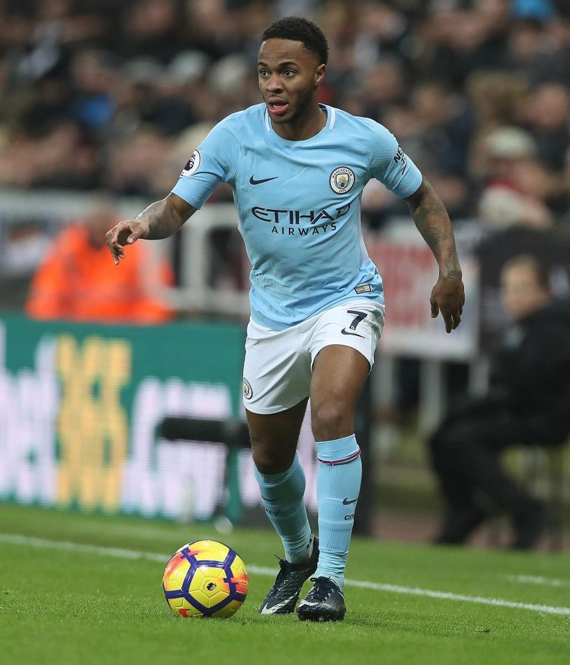  Raheem Sterling is the third-best forward in the league, based on the stats