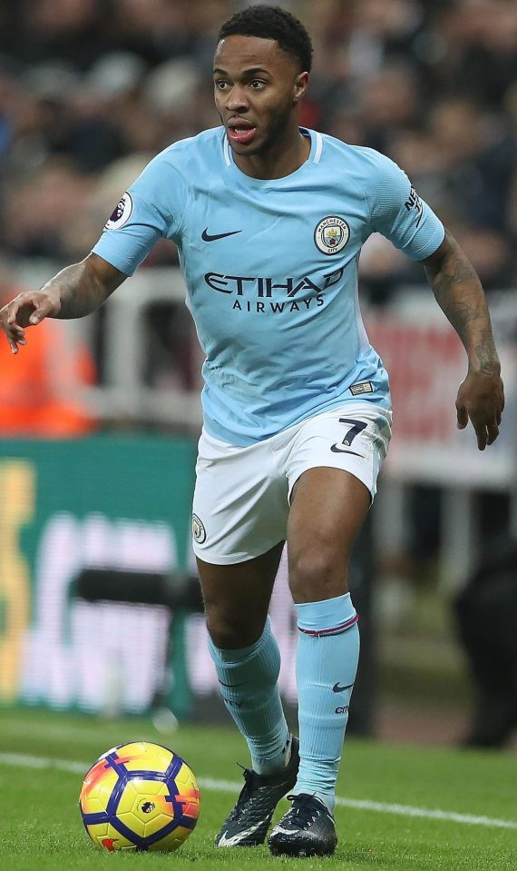  Sterling has fired 18 goals this season