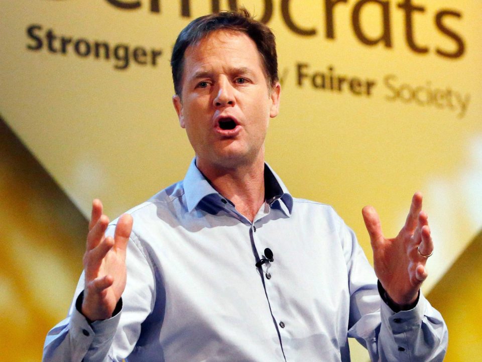  Nick Clegg has admitted the chance of a soft Brexit is over