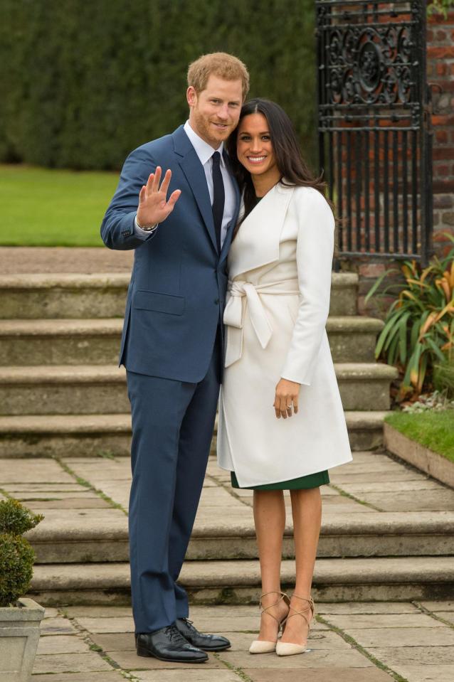  Jessica styled this look for Meghan and Prince Harry's official engagement photocall