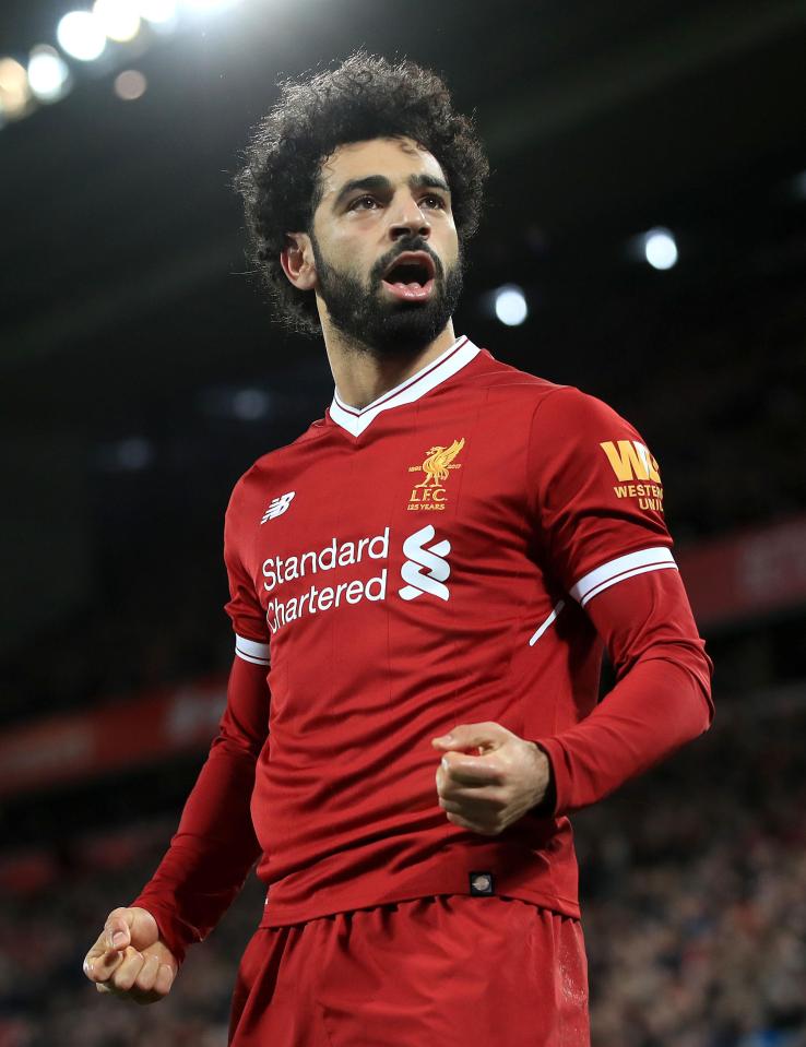  Liverpool star Mohamed Salah tops the league in goals and minutes per goal/assist