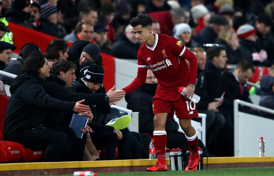 Philippe Coutinho could be saying goodbye to his Liverpool team-mates this transfer window