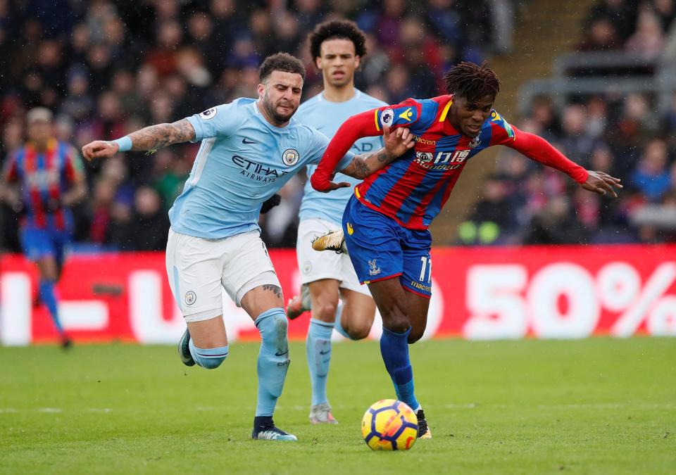  Crystal Palace earned a battling point against Manchester City