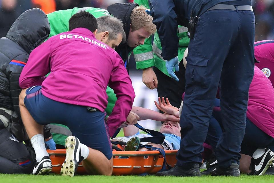  Manchester City star Kevin De Bruyne had scans and is not seriously injured