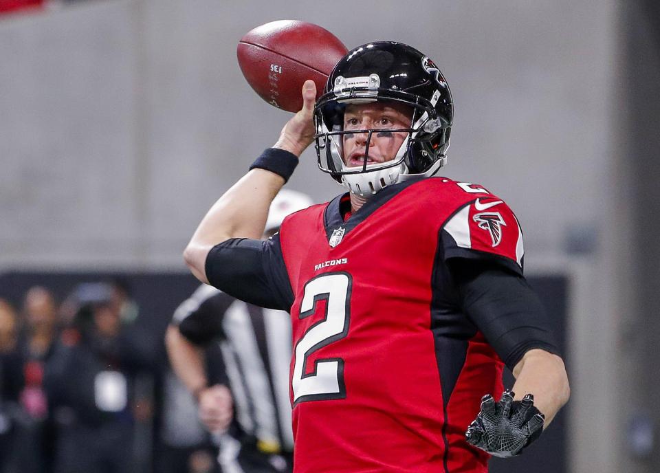  Matt Ryan and his Falcons have had an inconsistent season but are back in the post-season