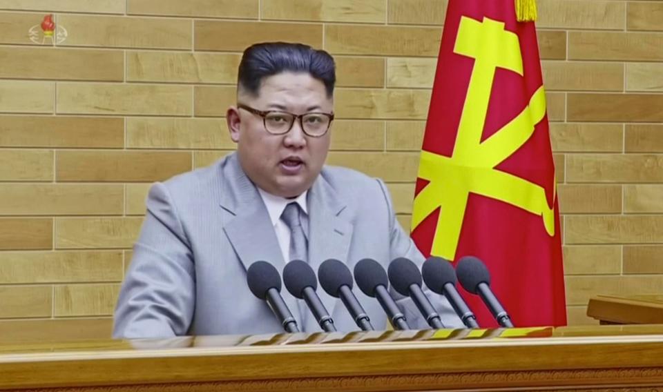  The move is set to enrage Kim Jong-un who outlined his hard-line stance in his New Year's address