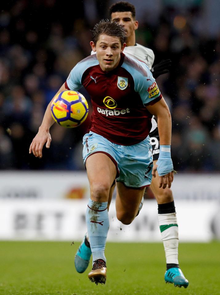  Tarkowski previously played for Brentford and Rochdale