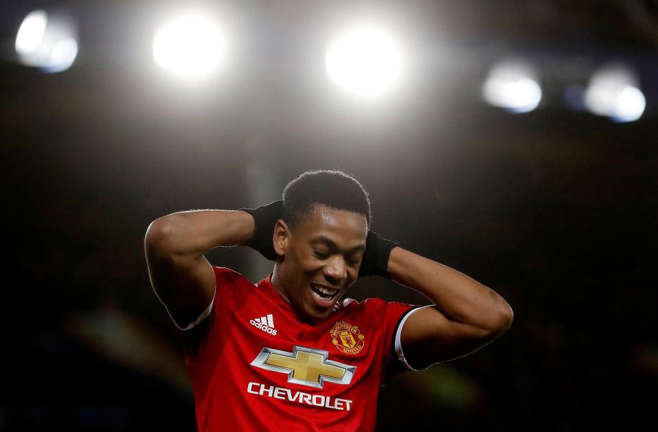  Arsenal want Anthony Martial as part of the deal to sell Alexis Sanchez to Manchester United