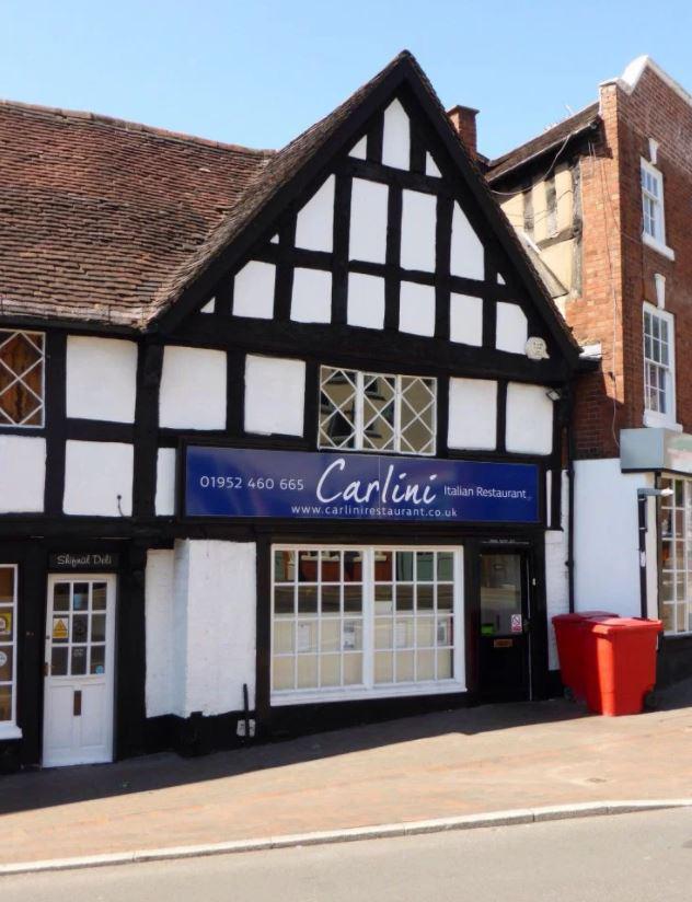  Sister  restaurant Carlini in Shifnal, Shrops, has been hit by abuse, phantom bookings and bad reviews following the Facebook post