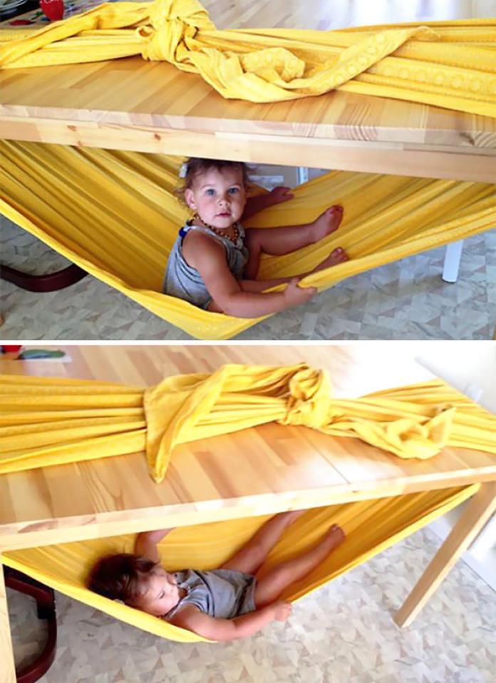  Who says hammocks are only for the beach?