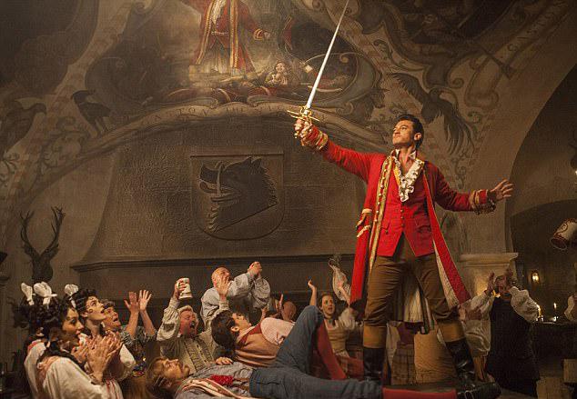  Luke Evans played a convincing Gaston in the live-action version of the film