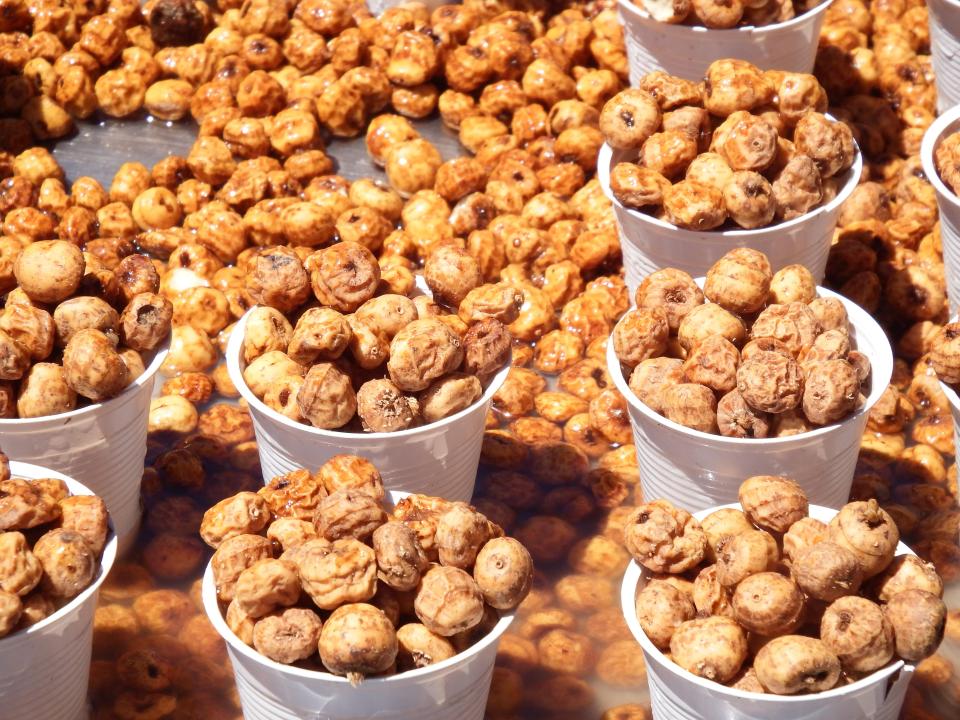  Tiger nuts contain fibre, vegetable protein, potassium and prebiotics