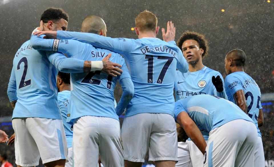  Only Manchester City's freak run of form is keeping United from the top spot