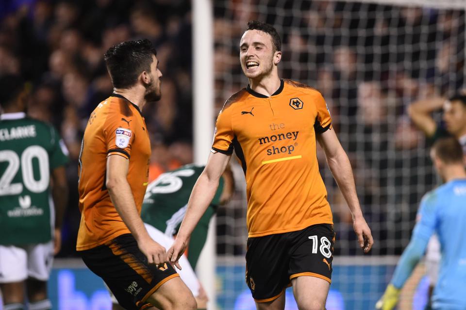  Jota looks set to fire Wolves into the Premier League